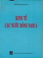Kinh tế các nước đông nam á đào duy huân
