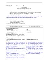 Giáo án Rèn luyện Tập Đọc Lớp 2