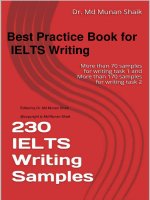 best pratice book for ielts writting