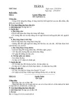 giáo án lớp 2 theo mô hình trường học mới VNEN