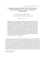 Thử nghiệm ứng dụng hệ thống WRF-VAR kết hợp với sơ đồ ban đầu hóa xoáy vào dự báo quĩ đạo bão trên Biển Đông