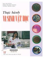 Thực hành vi sinh vật học, NXB đại học sư phạm