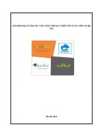 GIẢI PHÁP QUẢN TRỊ THƯ VIỆN TỔNG THỂ DỰA TRÊN NỀN TẢNG CÔNG NGHỆ MỞ