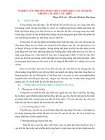 NGHIÊN CỨU PHƯƠNG PHÁP TỐI ƯU HÓA KẾT CẤU ÁP DỤNG TRONG CÁC KẾT CẤU THÉP