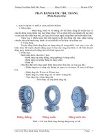 Giáo Trình Phay Bánh Răng, Thanh Răng