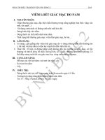 VIÊM LOÉT GIÁC MẠC DO NẤM