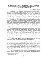 ĐẤT NÔNG NGHIỆP XEN KẸT, HOANG HÓA TRONG KHU DÂN CƯ KHI THỰC HIỆN CÁC DỰ ÁN QUY HOẠCH TRÊN ĐỊA BÀN HÀ NỘI - THỰC TRẠNG VÀ GIẢI PHÁP