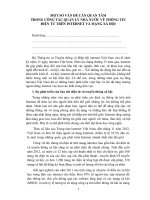 Một số vấn đề cần quan tâm trong công tác quản lý nhà nước về thông tin điện tử trên internet và mạng xã hội