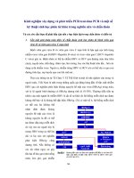 Bài giảng vai trò xét nghiệm SHPT (phần text)