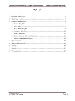 Tiểu luận môn quản trị kinh doanh dịch vụ quản trị kinh doanh dịch vụ khách sạn saigoneurope 