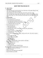 KHÓ THỞ THANH QUẢN 