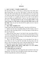 Xác lập mô hình tổ chức cho hoạt động kiểm toán độc lập ở việt nam để nâng cao chất lượng và hiệu quả hoạt động trong xu thế hội nhập tt 