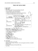 TRÀN mủ MÀNG PHỔI 