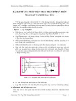 Giáo Trình Tiện Trục Dài Không Dùng Giá Đỡ