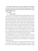 Luận văn thạc sỹ đánh giá sơ bộ chất lượng nước sông tỉnh bắc ninh