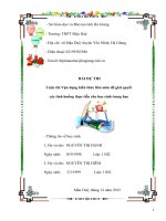 sử dụng kiến thức các môn gdcd, văn vào thực tế giúp con người hiểu biết pháp luật 