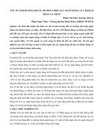 YẾU TỐ ẢNH HƯỞNG ĐẾN XU HƯỚNG CHỌN LỰA NGÂN HÀNG CỦA KHÁCH HÀNG CÁ NHÂN