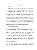 Đánh giá hiện trạng chất lượng nước ngầm tại khu vực cầu Sang Trắng 1 thuộc quận Ô Môn, Tp. Cần Thơ