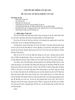 Chuyên đề thông tin quang bù tán sắc sử dụng sợi bù tán sắc