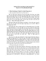 đánh giá Thực trạng đăng ký kinh doanh đối với hợp tác xã và các giải pháp, kiến nghị