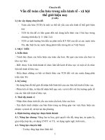 CHUYÊN đề vấn đề toàn cầu hóa trong nền kinh tế  xã hội thế giới hiện nay  