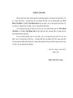 TỔNG HỢP, NGHIÊN CỨU CẤU TRÚCPHỨC CHẤT CỦA MỘT SỐ NGUYÊN TỐ ĐẤT HIẾM Ho, Y, La VỚI PHỐI TỬ NAPHTHOYTRIFLOAXETONAT VÀ CÁC PHỐI TỬ PHỤ CHỨA N, O”