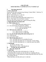 SINH TRƯỞNG và SINH sản của VI SINH vật 