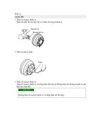 HYUNDAI UNIVER 2010 TRỤC các ĐĂNG và cầu XE cầu XE PHÍA TRƯỚC đùm TRỤC BÁNH XE tháo ra 