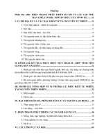 HIỆN TRẠNG PHÁT TRIỂN KT-XH VÀ CÁC LỢI THẾ, HẠN CHẾ, CƠ HỘI, THÁCH THỨC CỦA TỈNH  TIỀN GIANG