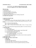 Cấu trúc di truyền QT và tác động của nhân tố tiến hóa   bình thuận 