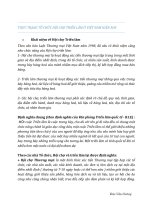 Thực trạng tổ chức hội chợ ở việt nam hiện nay 