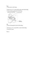 HỆ THỐNG điện ĐỘNG cơ HYUNDAI UNIVER 2010 HT KHỞI ĐỘNG tháo 