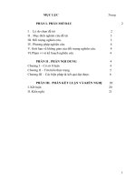 Một số bài tập nhằm nâng cao thành tích cho hoc sinh trong môn bóng đá nam ở tiểu học 