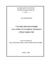 Phát triển các khu công nghiệp ở tỉnh hải dương