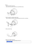 HYUNDAI UNIVER 2010 TRỤC các ĐĂNG và cầu XE cầu XE PHÍA SAU đùm TRỤC BÁNH XE tháo ra 