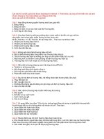 Câu hỏi trắc nghiệm quan hệ công chúng có đáp án 