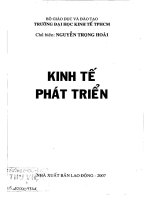 Giáo trình kinh tế phát triển