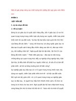 Một số giải pháp nâng cao chất lượng bồi dưỡng đội ngũ giáo viên mầm non 