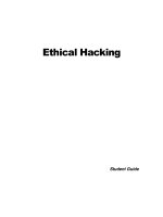 ethical hacking  student guide 