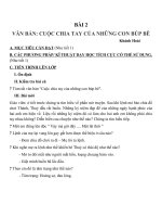 Bài 2 cuộc chia tay của những con búp bê   giáo án ngữ văn 7   GV thu loan