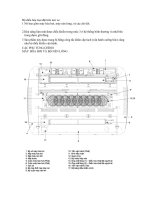 Lắp ráp máy điều hòa không khí hyundai univer 2010 d6cb  bộ điều hòa loại đặt trên nóc xe 