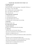 Trao đổi nước ở thực vật 