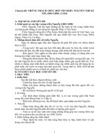 Chuyên đề NHỮNG THÁCH THỨC đối với TRIỀU NGUYỄN THẾ kỉ XIX (1802 1858)  lào cai 