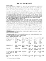 phác đồ điều trị nội khoa