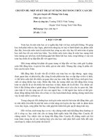 CHUYÊN đề một số kỹ THUẬT sử DỤNG bất ĐẲNG THỨC CAUCHY 