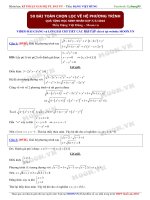 Tuyển tập 50 bài hệ phương trình và đặc sắc Đặng Việt Hùng