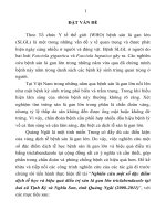 Nghiên cứu một số đặc điểm dịch tễ học và hiệu quả điều trị sán lá gan lớn triclabendazole tại hai xã Tịnh Kỳ và Nghĩa Sơn, tỉnh Quảng Ngãi (2008-2011)