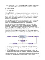 Tiểu luận môn quản trị marketing sử dụng mạng xã hội facebook trong truyền thông cho sản phẩm công phá hóa của nhà sách lovebook