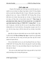 Khóa luận tốt nghiệp Thực trạng và giải pháp hoàn thiện công tác kế toán doanh thu và xác định kết quả kinh doanh tại Công ty TNHH MTV Trường Phúc