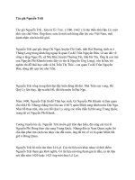 Tác giả nguyễn trãi